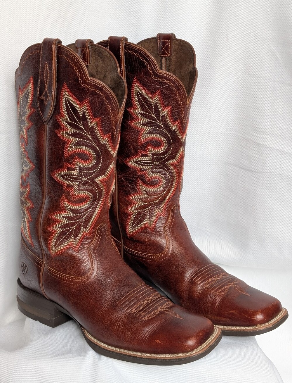 Ariat Women’s Breakout Rustic Western Performance Boots 8.5B Brown Leather